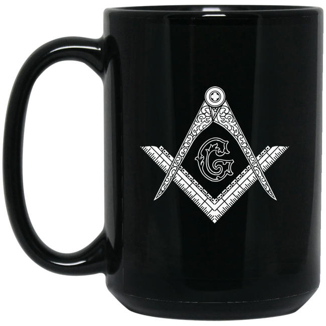 Square & Compass Large Mug