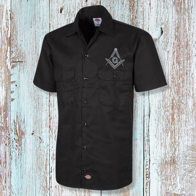 Square & Compass Short Sleeve Workshirt