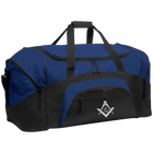 Square & Compass Colorblock Sport Duffel