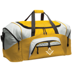 Square & Compass Colorblock Sport Duffel