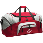 Square & Compass Colorblock Sport Duffel