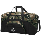 Square & Compass Colorblock Sport Duffel