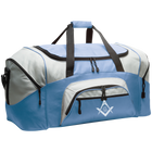 Square & Compass Colorblock Sport Duffel