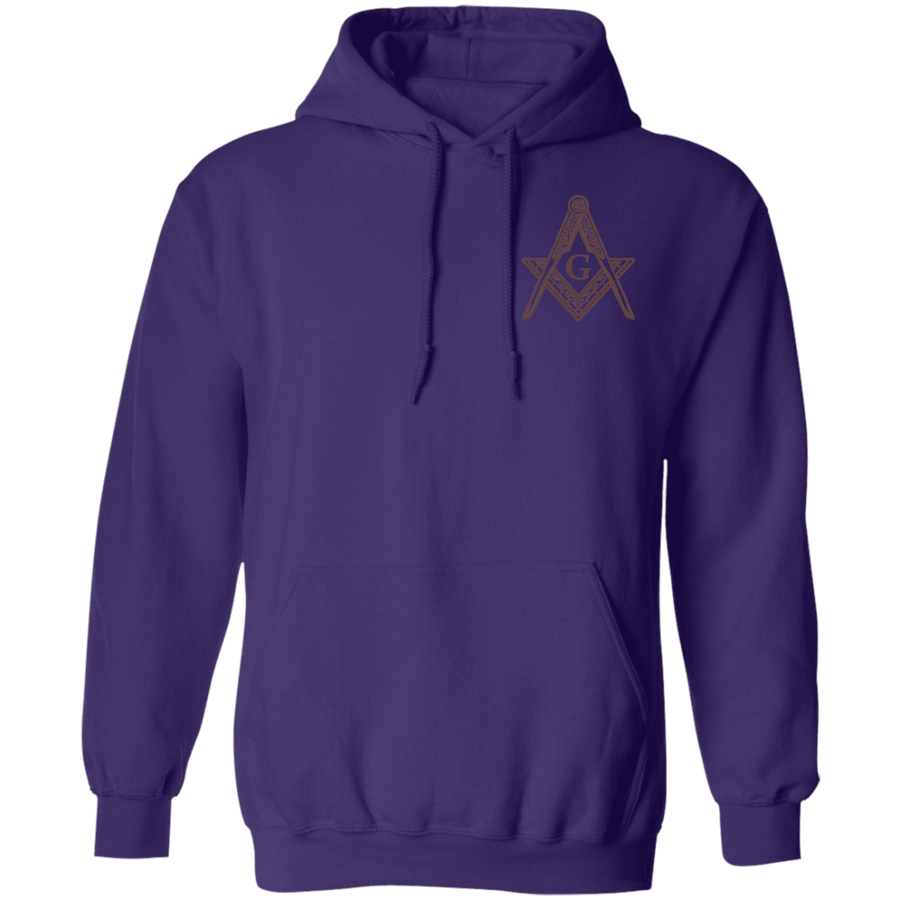 Classic Square & Compass Logo Pullover Hoodie
