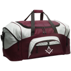 Square & Compass Colorblock Sport Duffel