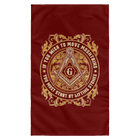 Freemason Logo Wall Flag
