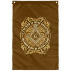 Freemason Logo Wall Flag