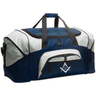 Square & Compass Colorblock Sport Duffel