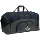 Square & Compass Colorblock Sport Duffel