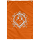 Freemason Logo Square & Compass Wall Flag