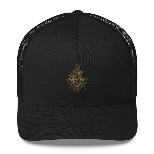 Square & Compass Mesh Back Hat 2018
