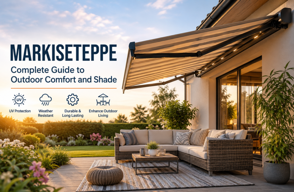 Markiseteppe: Complete Guide to Outdoor Comfort and Shade