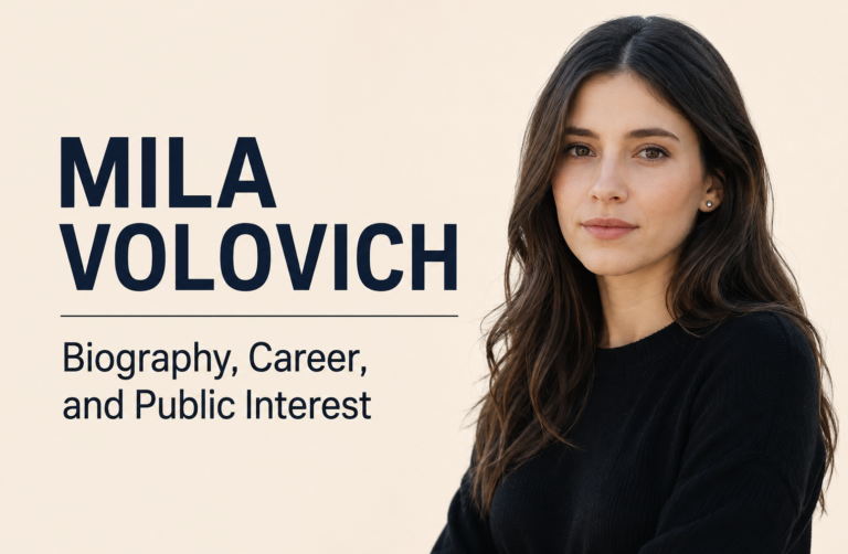 Mila Volovich: Biography, Career, and Public Interest