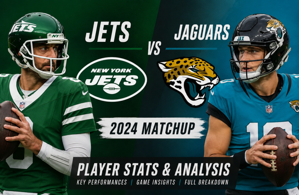 New York Jets vs Jacksonville Jaguars Match Player Stats