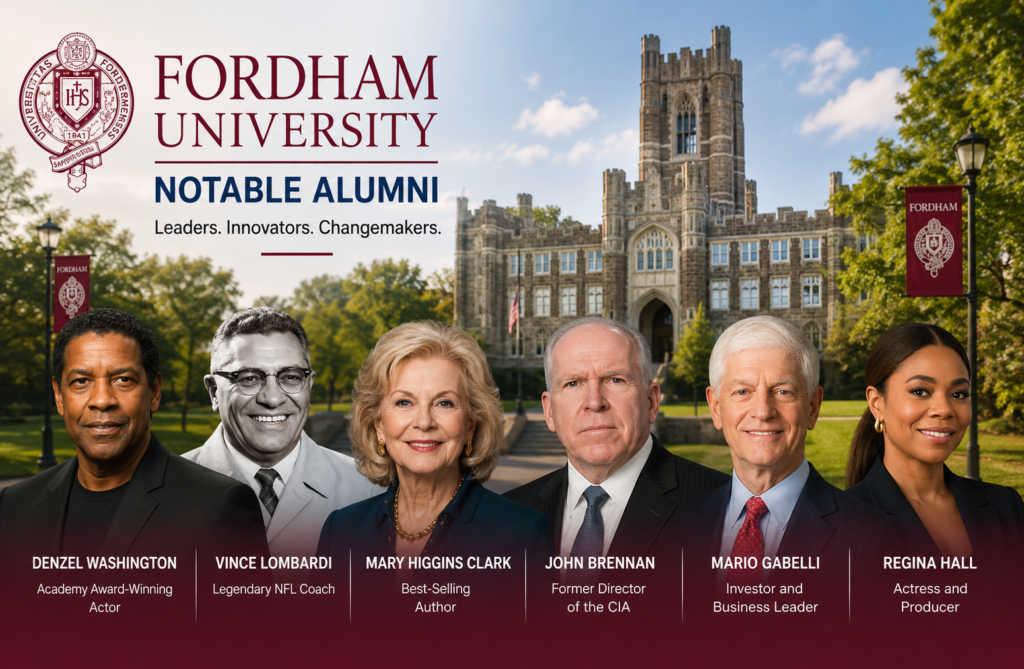 fordham university notable alumni
