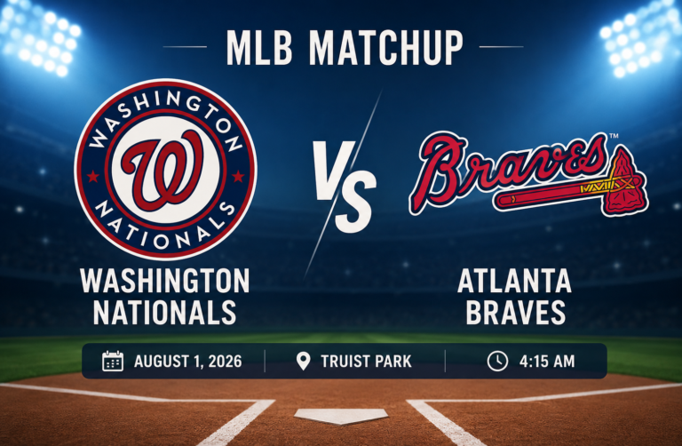 Atlanta Braves vs Washington Nationals Match Player Stats