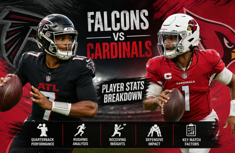 Atlanta Falcons vs Arizona Cardinals Match Player Stats