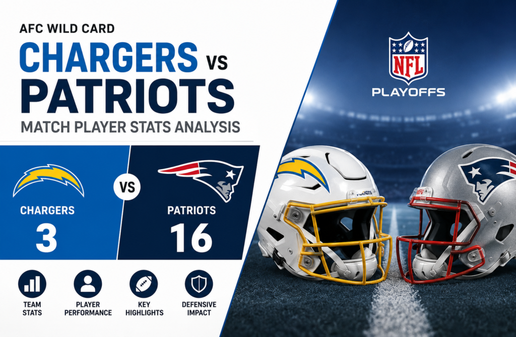 Chargers vs New England Patriots Match Player Stats: Complete AFC Wild Card Analysis