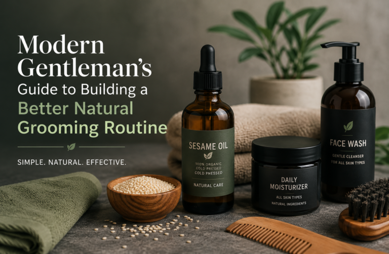 Modern Gentleman’s Guide to Building a Better Natural Grooming Routine