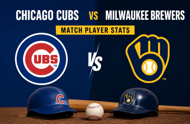 Chicago Cubs vs Milwaukee Brewers Match Player Stats: Complete Game Analysis