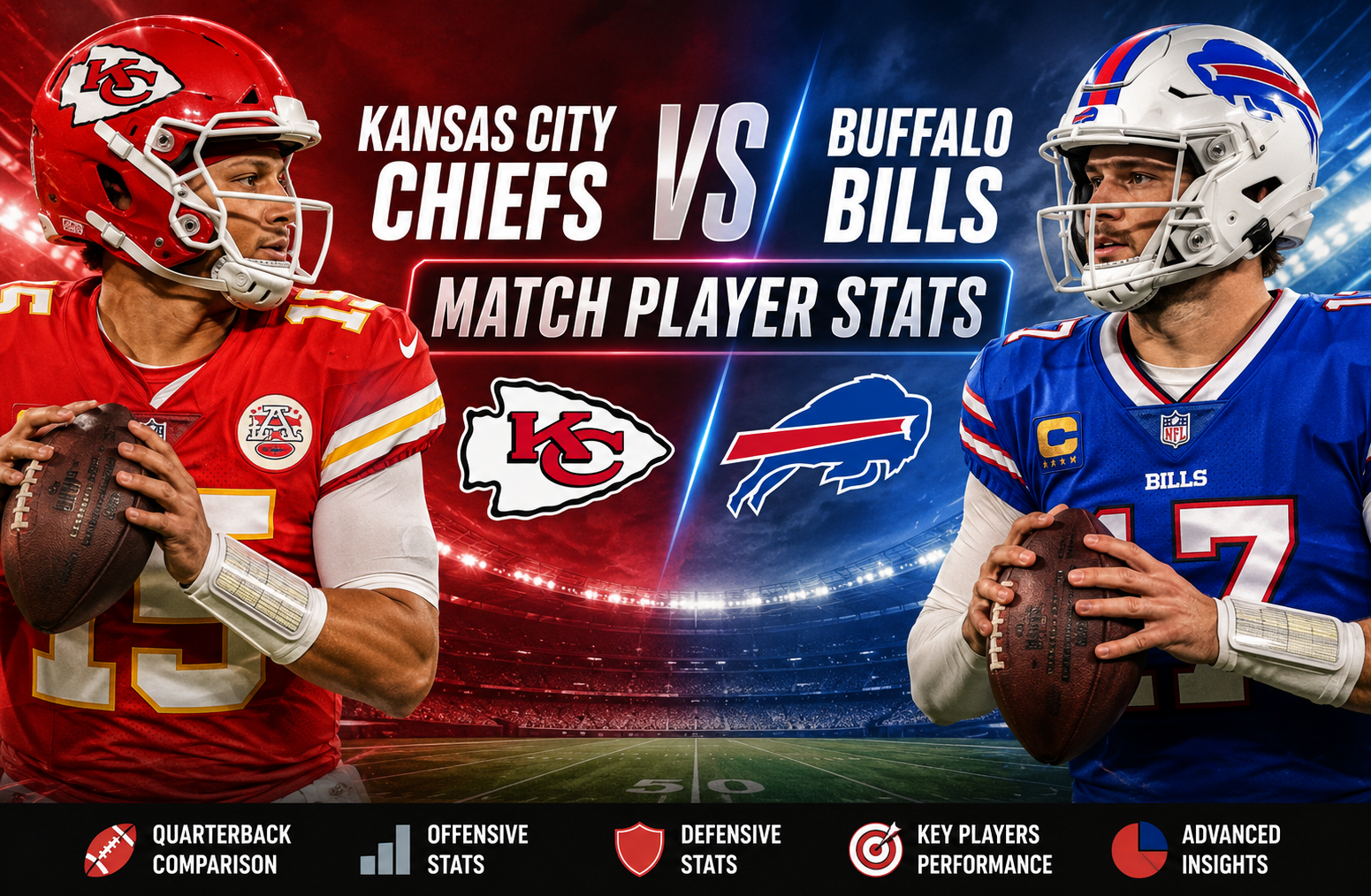 Kansas City Chiefs vs Buffalo Bills Match Player Stats