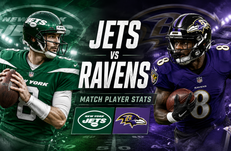New York Jets vs Baltimore Ravens Match Player Stats