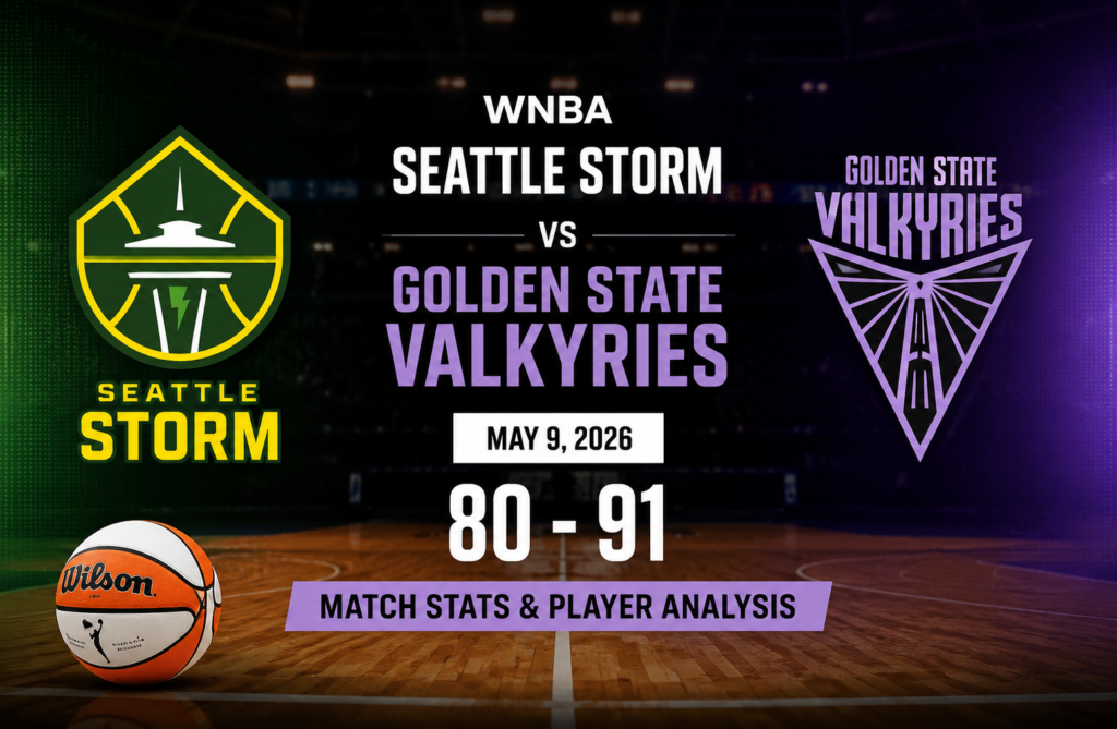 Seattle Storm vs Golden State Valkyries Stats