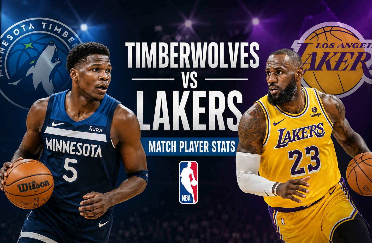 Timberwolves vs Lakers Match Player Stats Breakdown
