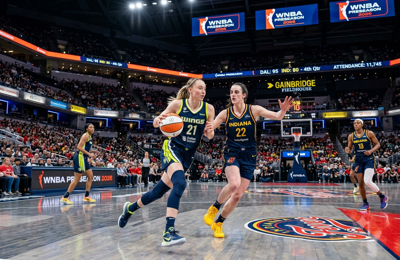 Dallas Wings vs Indiana Fever Match Player Stats