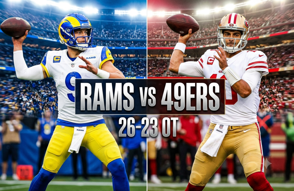 Los Angeles Rams vs 49ers Match Player Stats