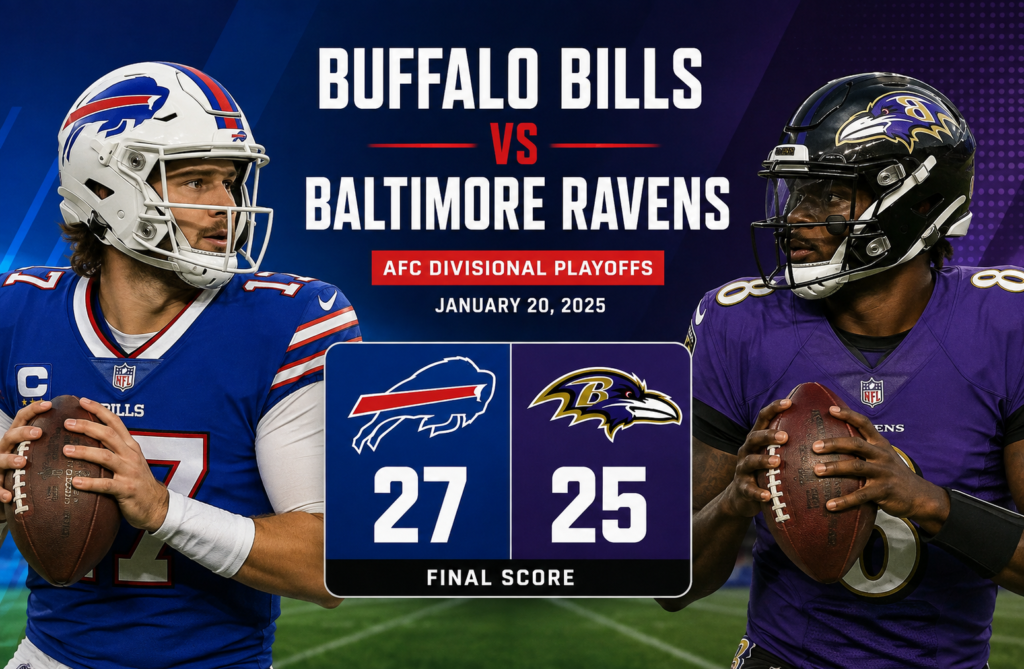 Buffalo Bills vs Baltimore Ravens Match Player Stats: Complete AFC Divisional Playoff Breakdown
