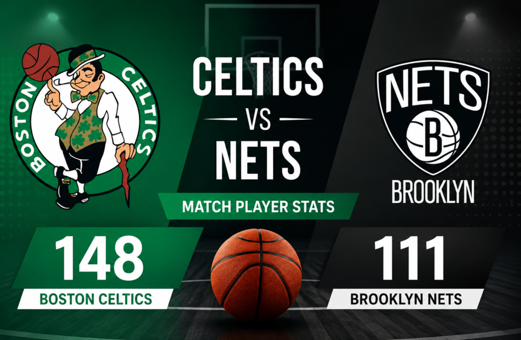 Celtics vs Brooklyn Nets Match Player Stats
