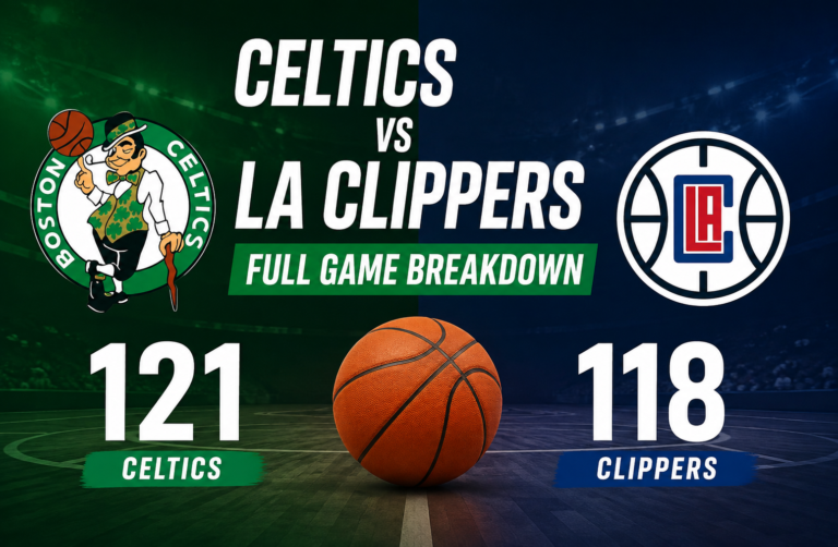 Celtics vs LA Clippers Match Player Stats: Full Game Breakdown