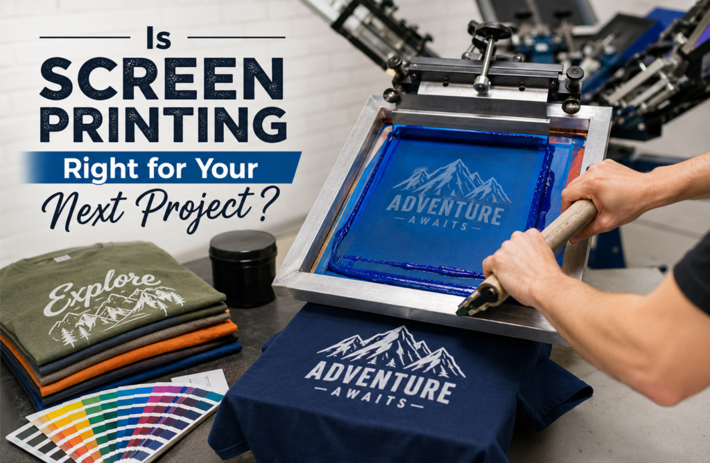 Is Screen Printing Right for Your Next Project?