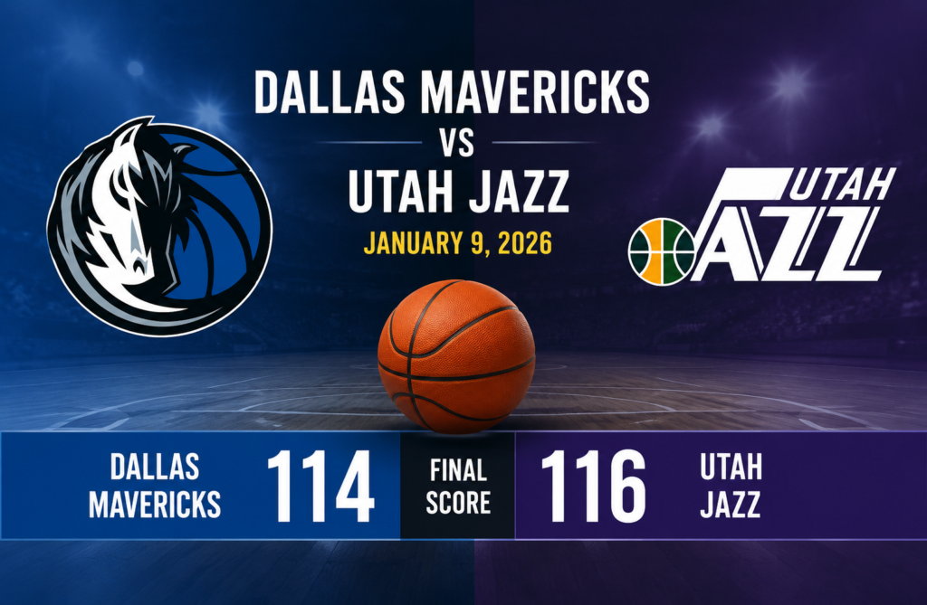 Dallas Mavericks vs Utah Jazz Match Player Stats