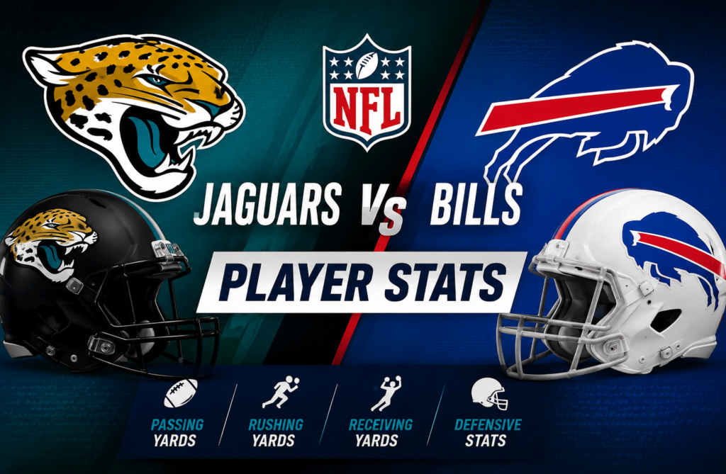 Jacksonville Jaguars vs Buffalo Bills Player Stats