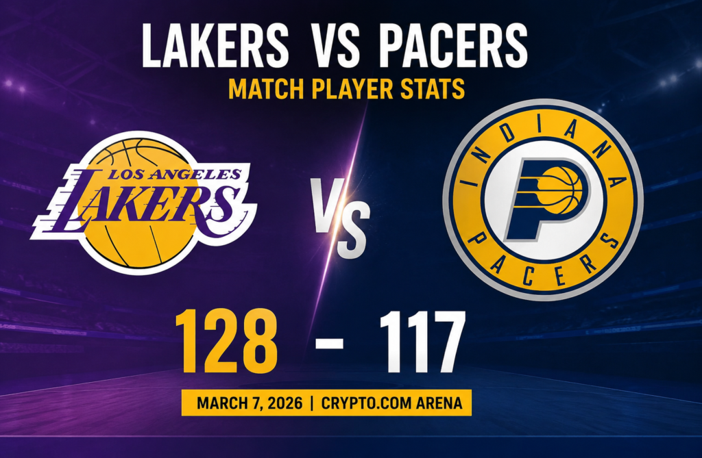 Lakers vs Pacers Match Player Stats: Full Game Analysis