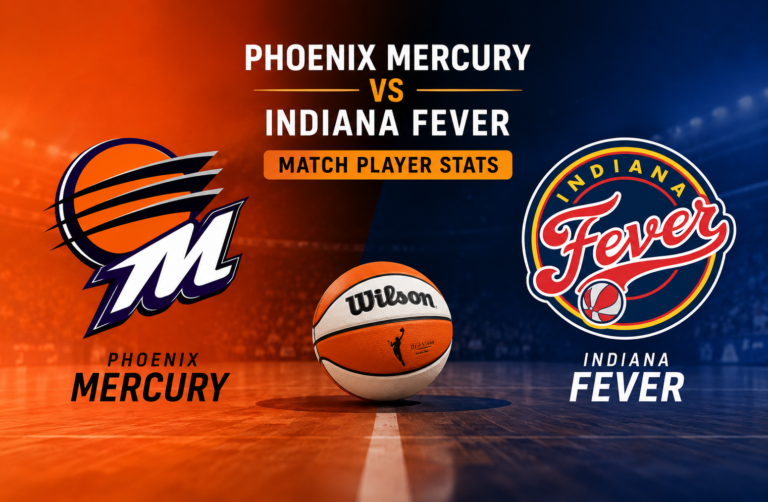 Phoenix Mercury vs Indiana Fever Match Player Stats