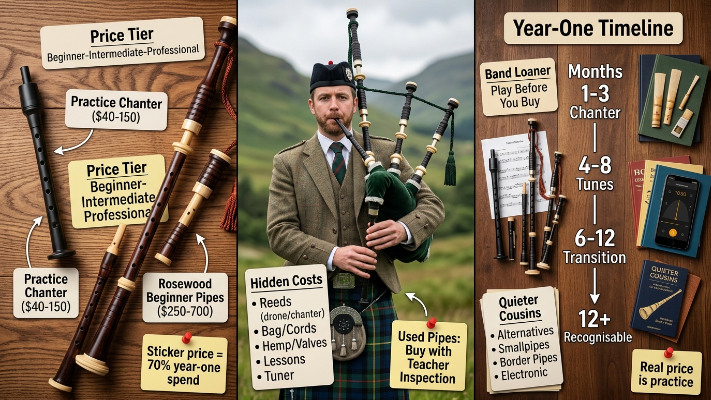 How Much Do Bagpipes Cost? A Real Price Breakdown for Beginners