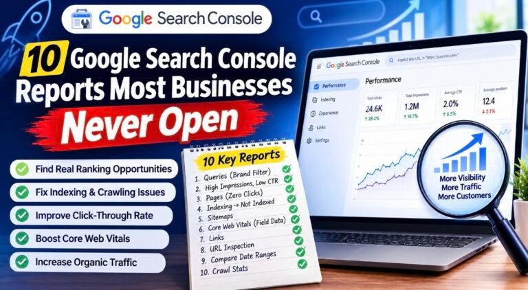 10 Google Search Console Reports Most Businesses Never Open