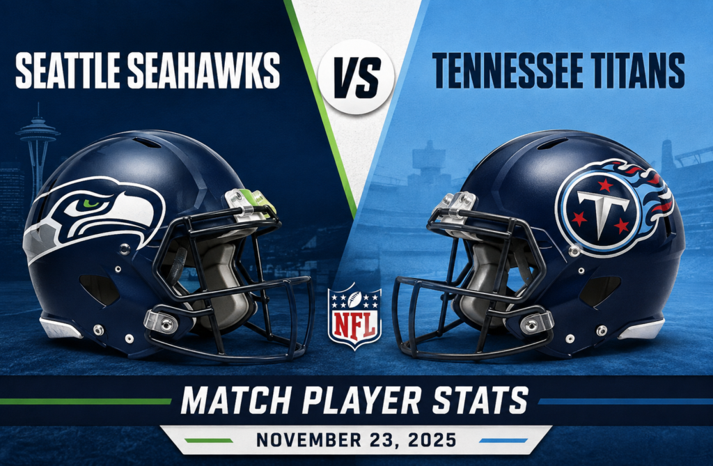 Seahawks vs Tennessee Titans Match Player Stats