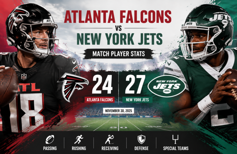 atlanta falcons vs new york jets match player stats