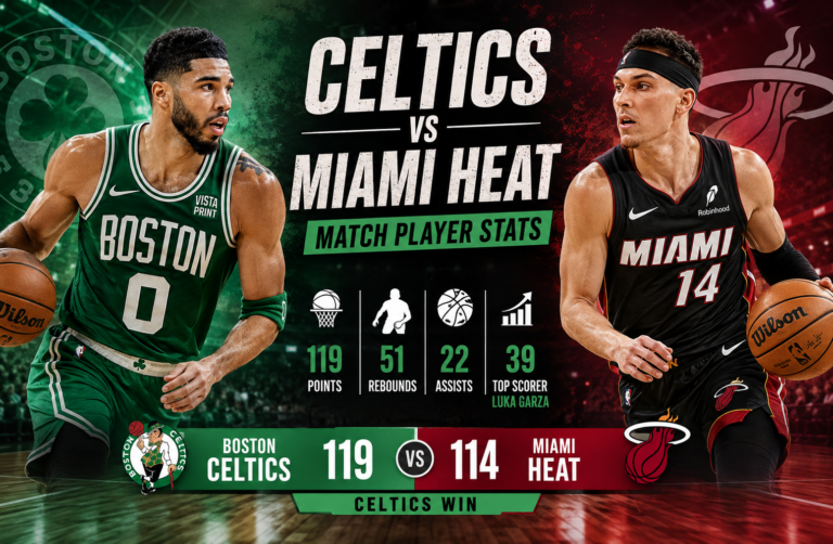 celtics vs miami heat match player stats