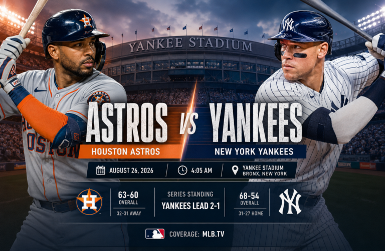 houston astros vs new york yankees match player stats