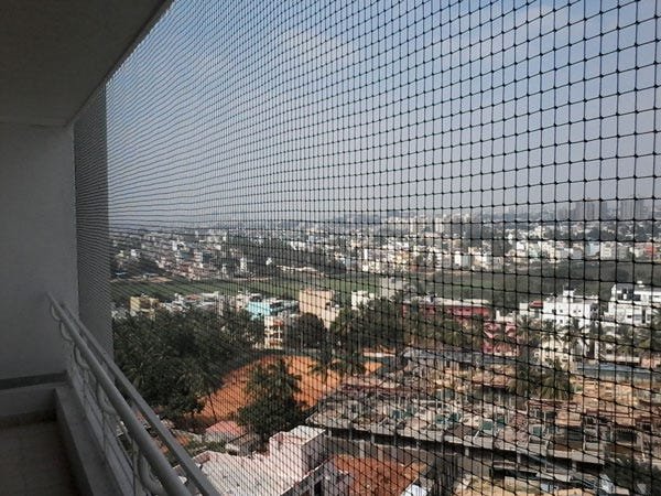 Balcony Security Nets for Modern Residential Buildings