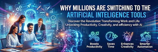 Why Millions Are Switching to The Artificial Intelligence Tools