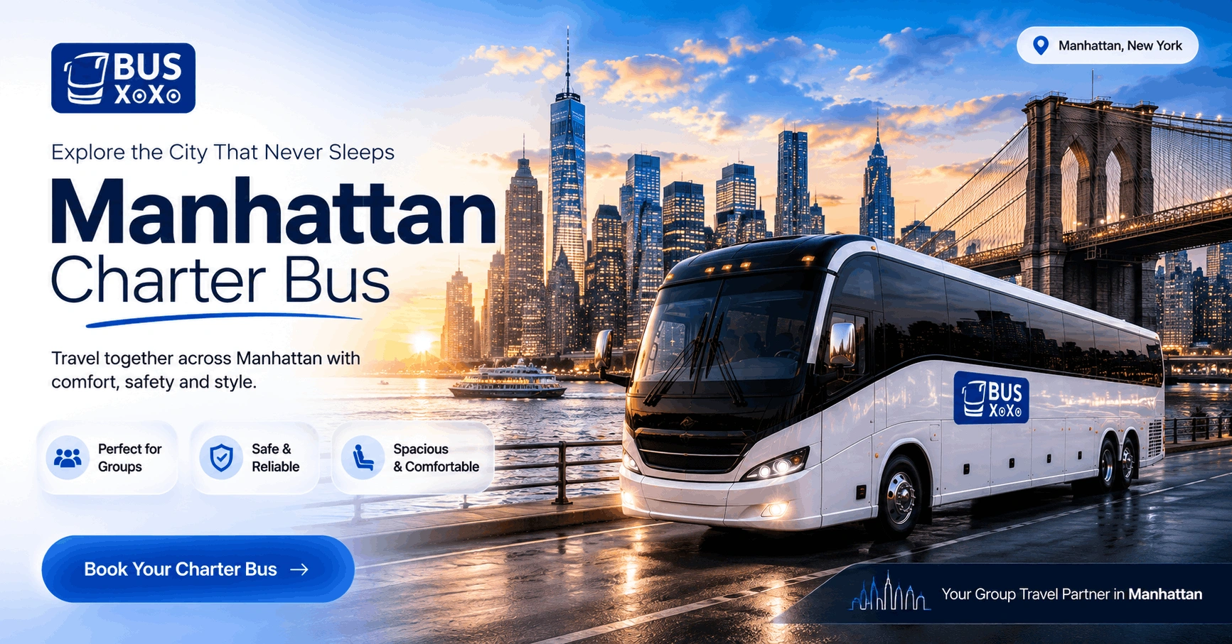 Manhattan Charter Bus