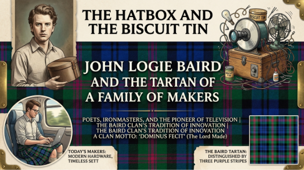 The Hatbox and the Biscuit Tin: John Logie Baird and the Tartan of a Family of Makers