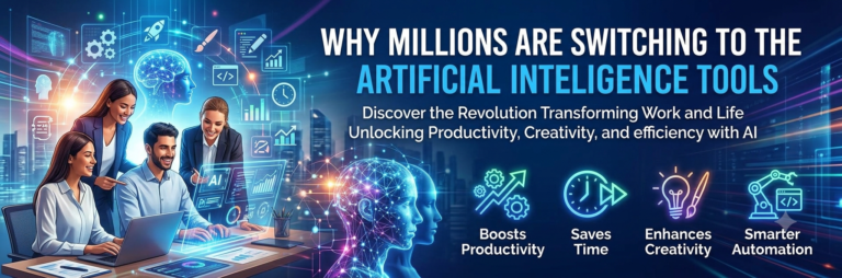 Why Millions Are Switching to The Artificial Intelligence Tools