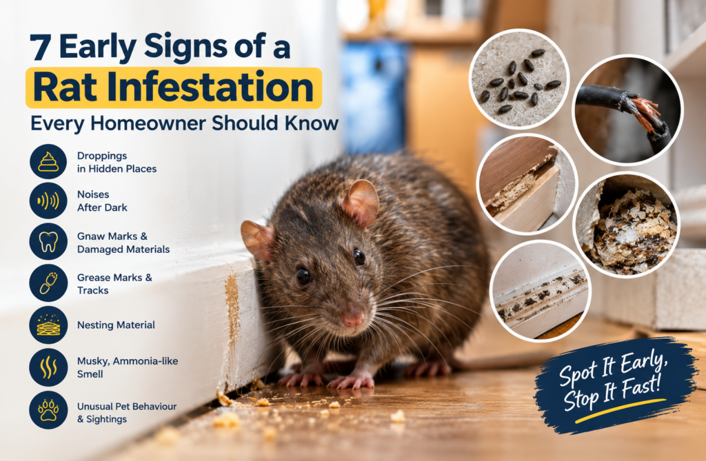 7 Early Signs of a Rat Infestation Every Homeowner Should Know